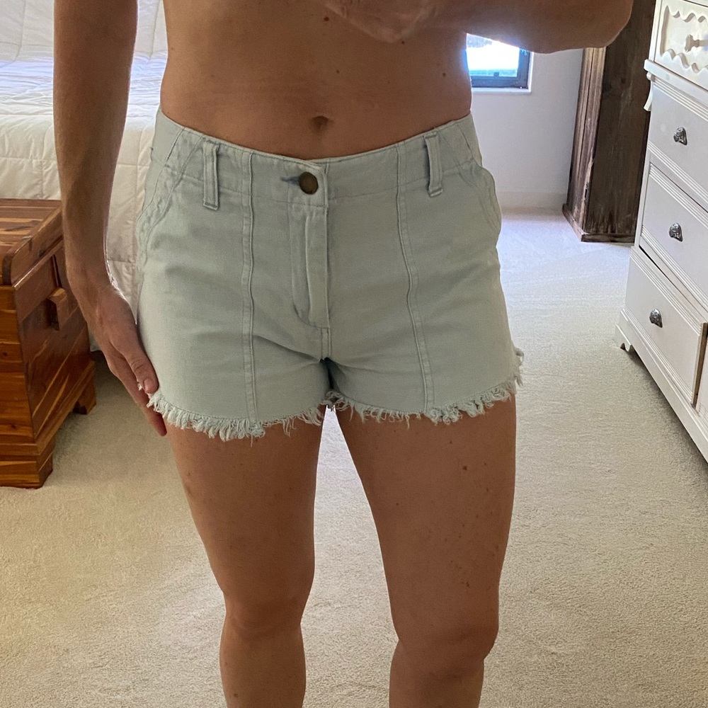 Rip curl light blue shorts